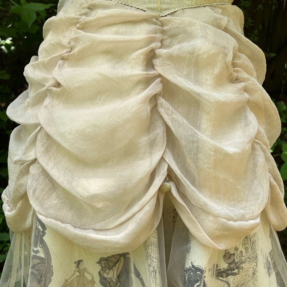 Secret Honey Disney Belle Yellow dress Dance Beauty and the Beast Cosplay Tagged - Picture 8 of 14